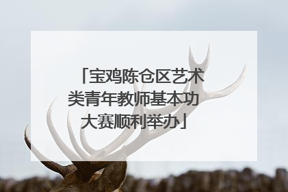 宝鸡陈仓区艺术类青年教师基本功大赛顺利举办